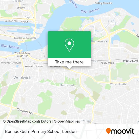 Bannockburn Primary School map