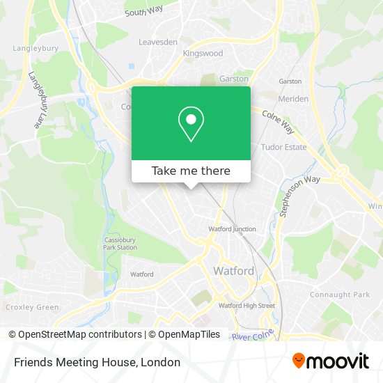 Friends Meeting House map