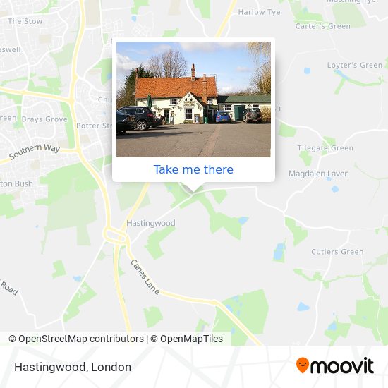 Hastingwood map