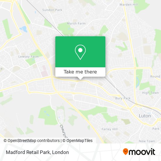 Madford Retail Park map