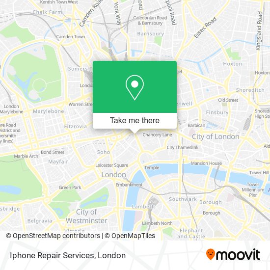 Iphone Repair Services map