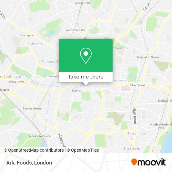 Arla Foods map