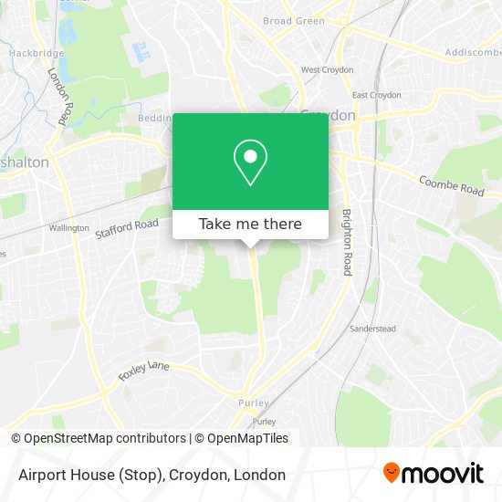 Airport House (Stop), Croydon map