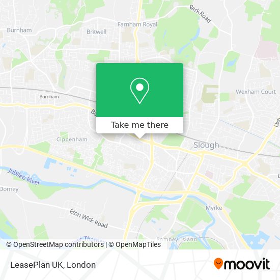 LeasePlan UK map