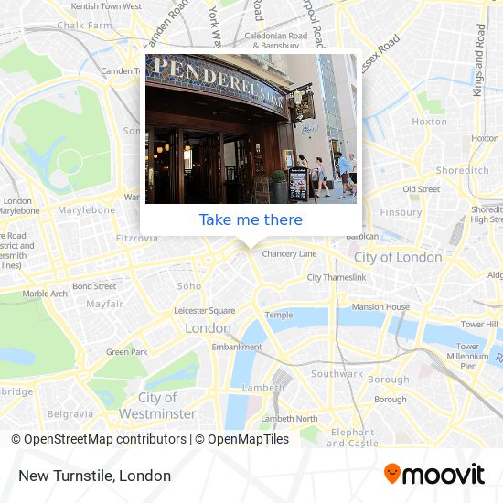 New Turnstile map