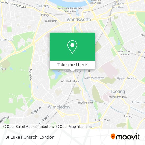 St Lukes Church map