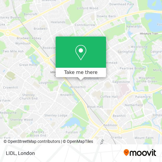 LIDL map