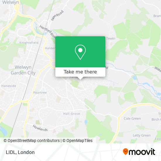 LIDL map