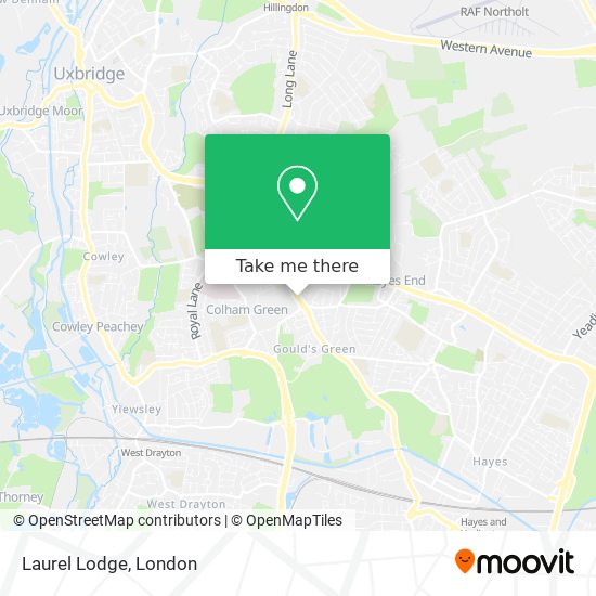 Laurel Lodge map