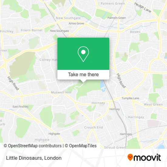 Little Dinosaurs map