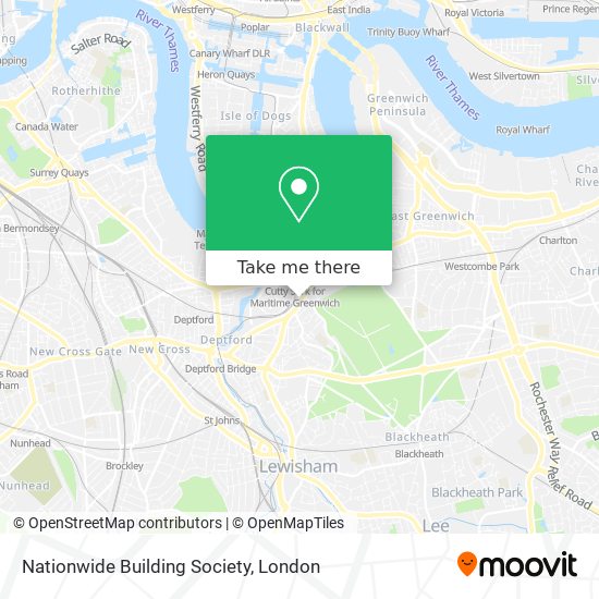 Nationwide Building Society map