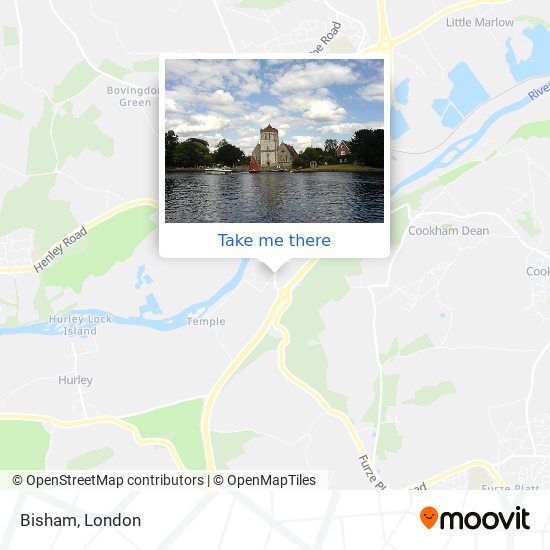 Bisham map