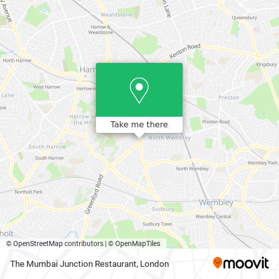 The Mumbai Junction Restaurant map