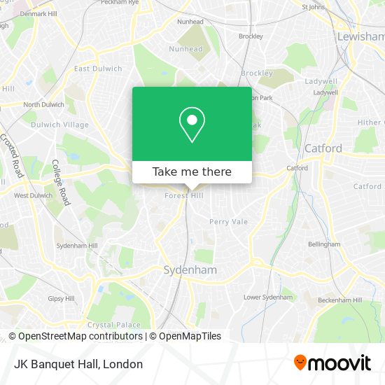 JK Banquet Hall map