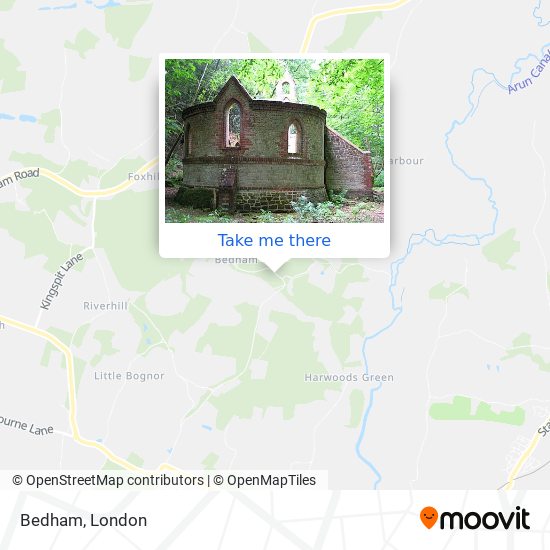 Bedham map
