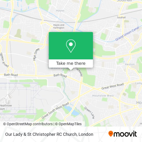 Our Lady & St Christopher RC Church map