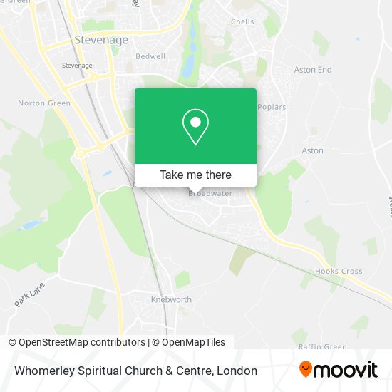 Whomerley Spiritual Church & Centre map
