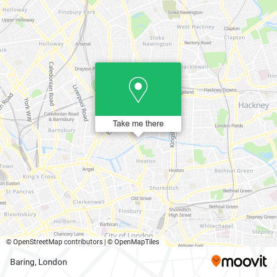 Baring map