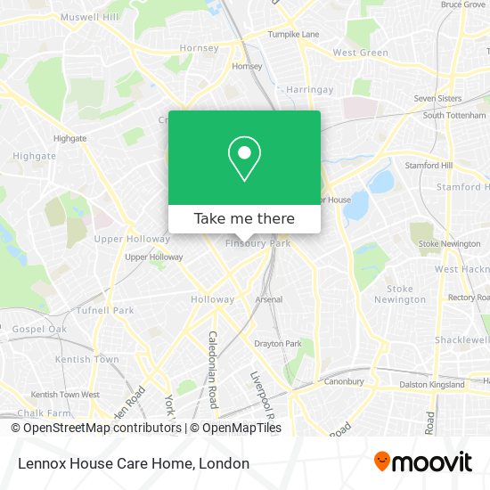 Lennox House Care Home map