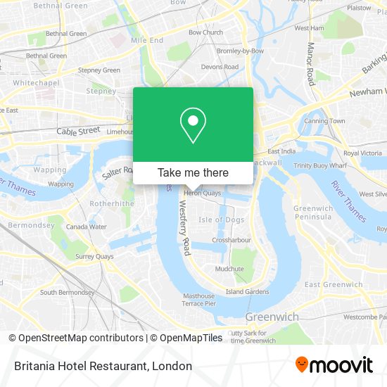 Britania Hotel Restaurant map