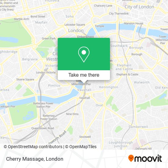 Cherry Massage map