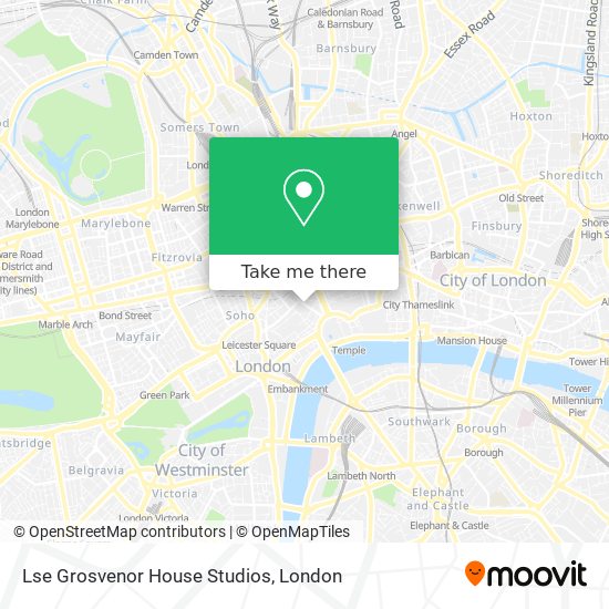 Lse Grosvenor House Studios map