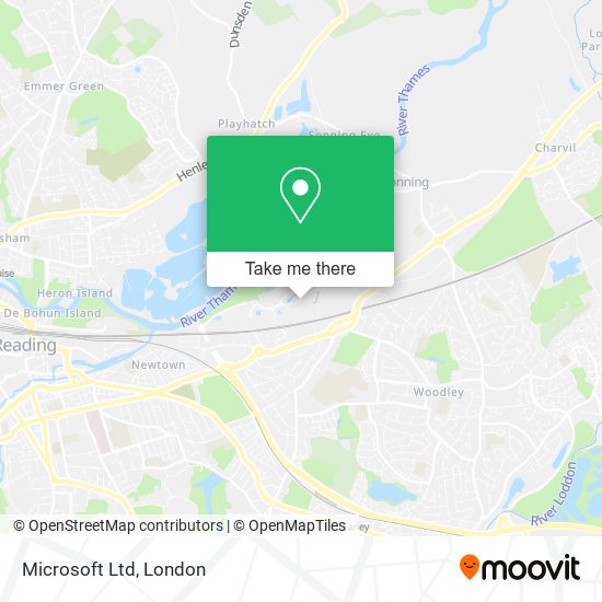 Microsoft Ltd map