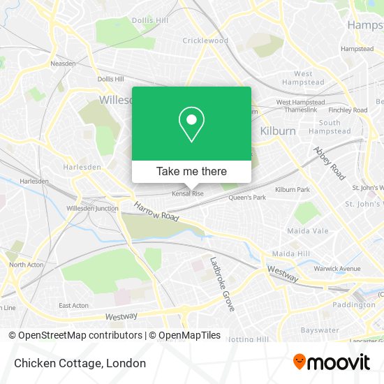 Chicken Cottage map