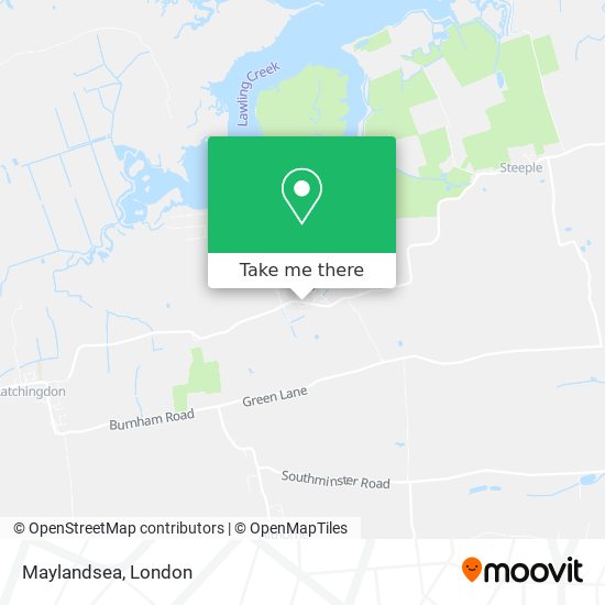 Maylandsea map