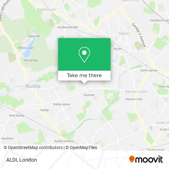 ALDI map