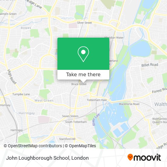 John Loughborough School map