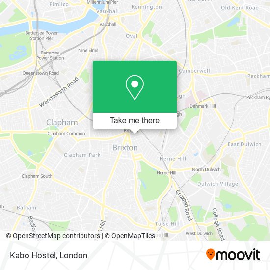 Kabo Hostel map