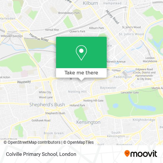Colville Primary School map