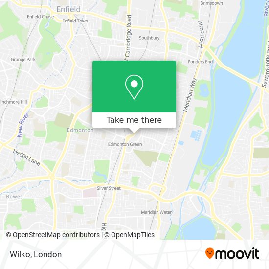 Wilko map