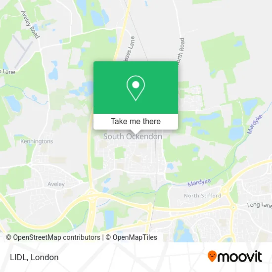 LIDL map