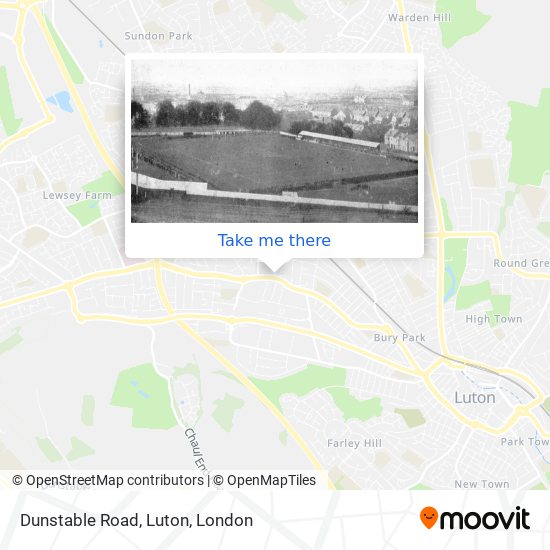 Dunstable Road, Luton map