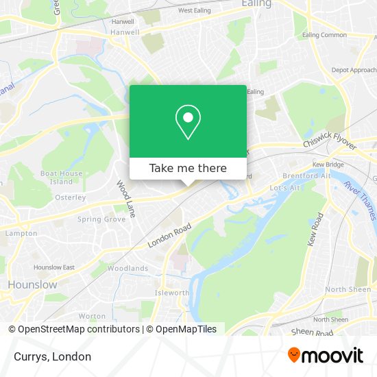 Currys map