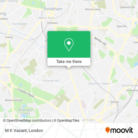 M K Vasant map