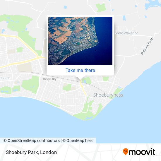 Shoebury Park map