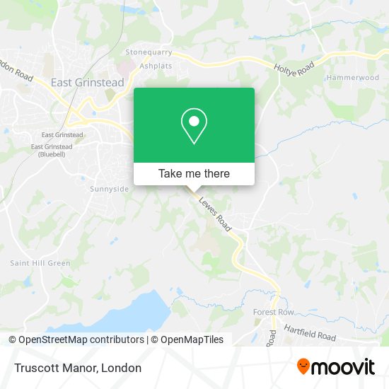 Truscott Manor map