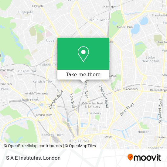 S A E Institutes map