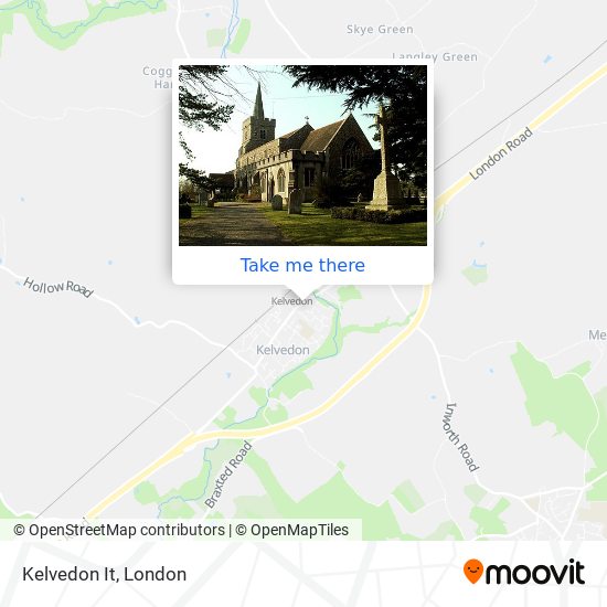 Kelvedon It map