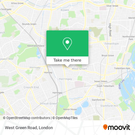 West Green Road map