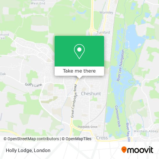 Holly Lodge map