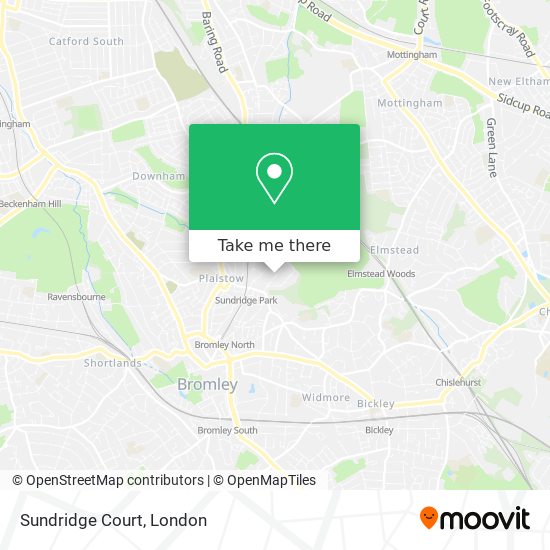 Sundridge Court map