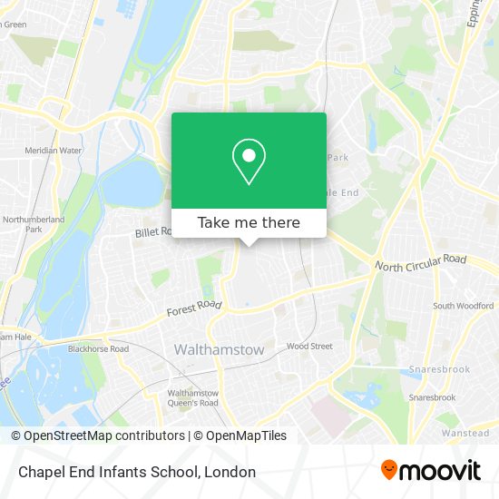 Chapel End Infants School map