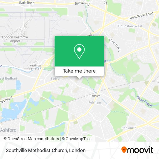 Southville Methodist Church map