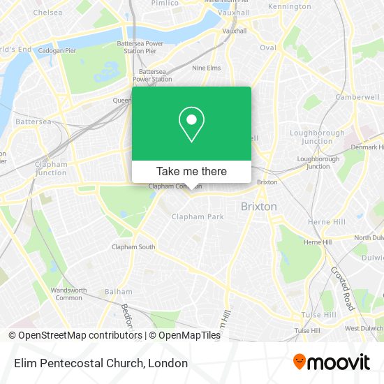 Elim Pentecostal Church map