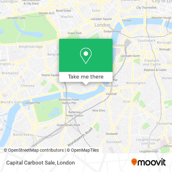 Capital Carboot Sale map