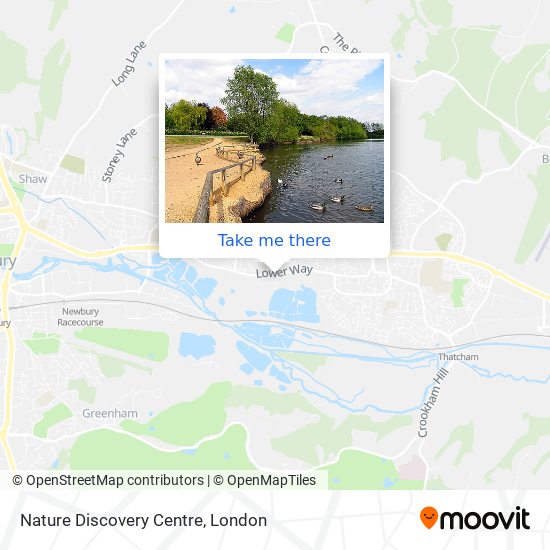 Nature Discovery Centre map